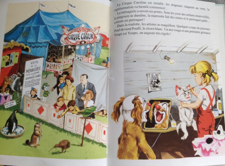 Серия книг про Каролин и ее питомцев- из Франции