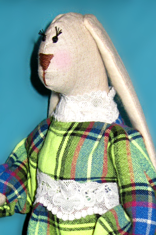 Моя первая заяка-тильда