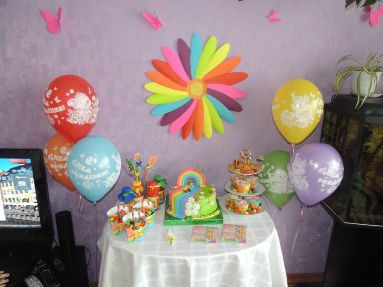 Первый день рождение Аришки 04.12.2013