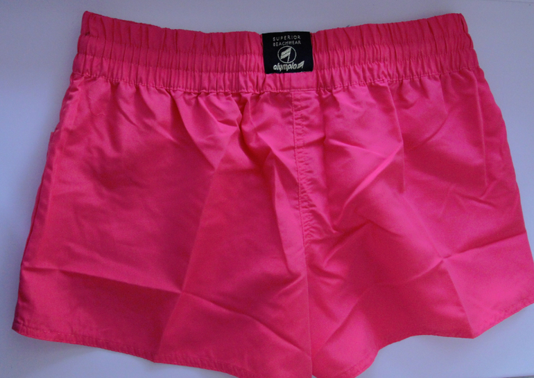 шорты Olympia 2014 ,белые,розовые,в цветочек!