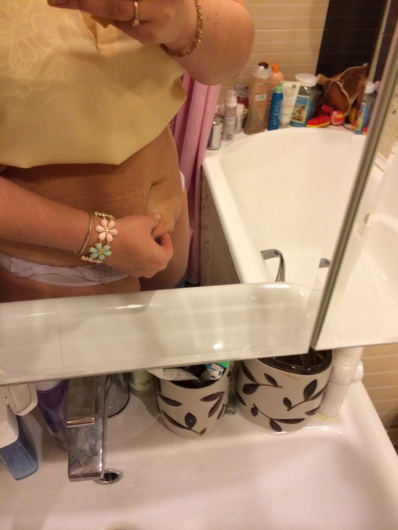 Как я убрала живот?