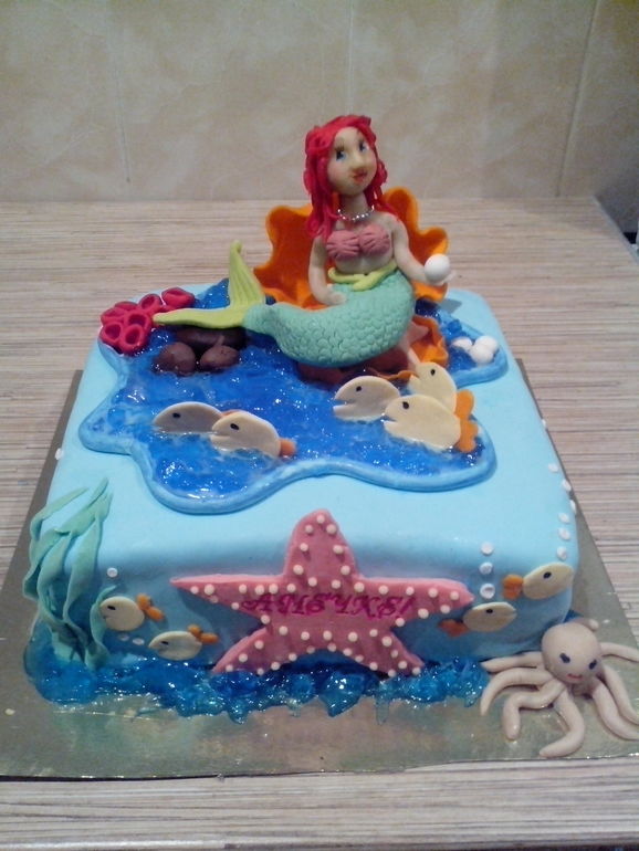 Торт "Русалочка"