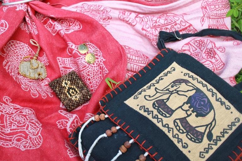 Этнические мотивы на конкурс слингостиля