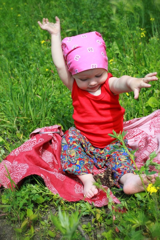 Этнические мотивы на конкурс слингостиля