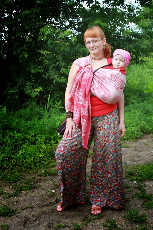 Этнические мотивы на конкурс слингостиля