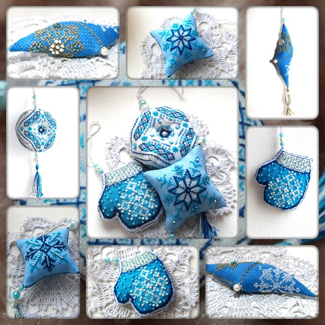 Мини-подарочки на елку))