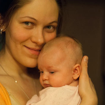 Про Машутку, ее 4 месяца и папину рассеянность