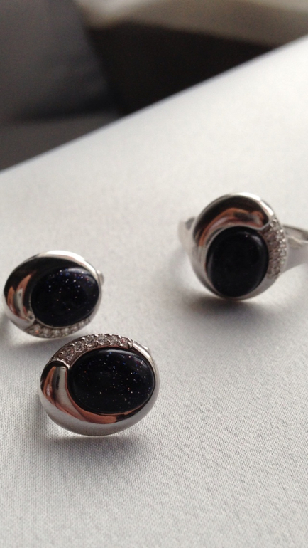 Украшения из серебра 925 пробы