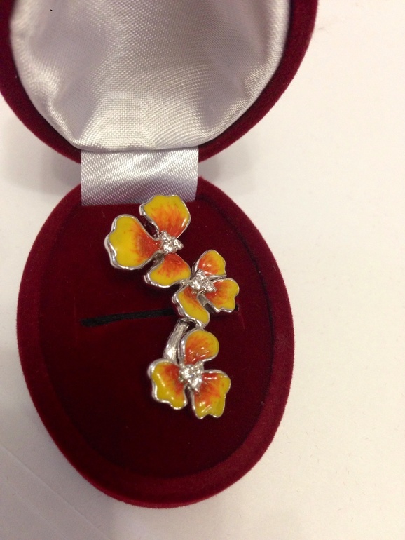 Украшения из серебра 925 пробы