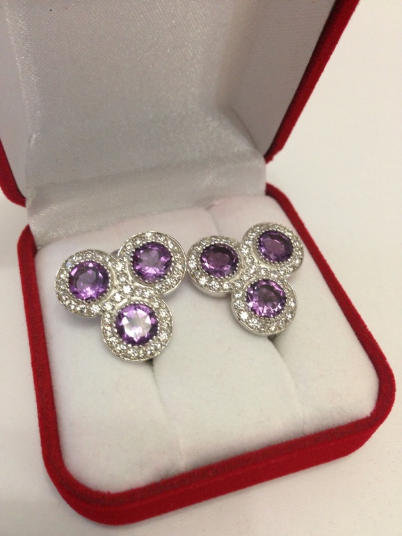 Украшения из серебра 925 пробы