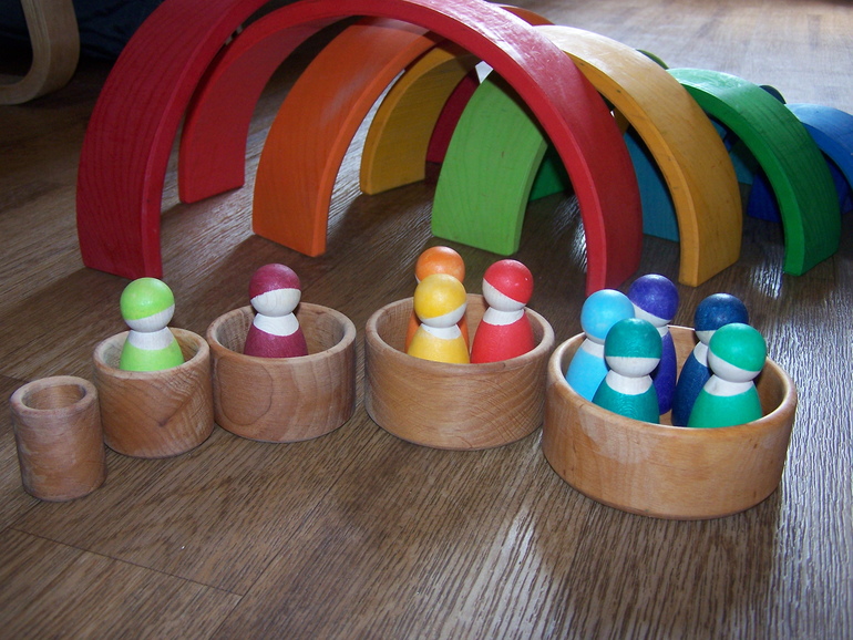 Деревянные игрушки Grimms