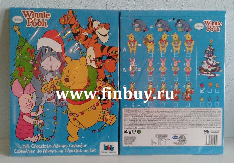 Шоколадный новогодний календарь!!! Цена: 150 руб.