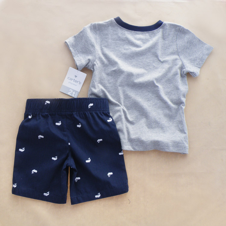 Carters Комплект «Большой улов» шорты + футболка