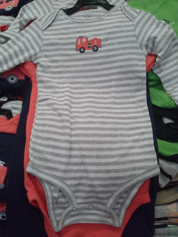 Carters комплект брюки+ 2боди «Пожарная машина»