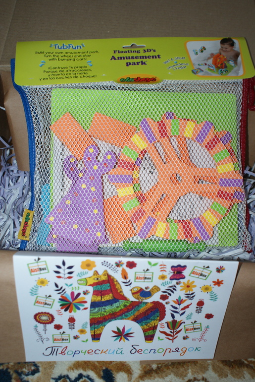 Обзор коробочки АистБокс февраля"Творческий беспорядок!"