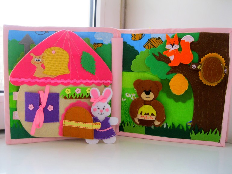 Развивающая книжечка.