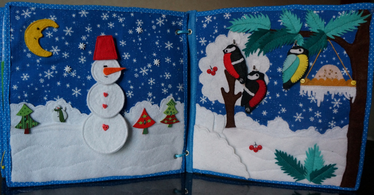 Развивающая книжка для сынишки. Первый опыт!