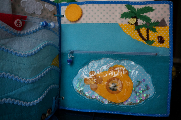 Развивающая книжка для сынишки. Первый опыт!