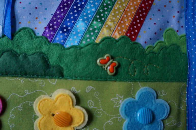 Развивающая книжка для сынишки. Первый опыт!