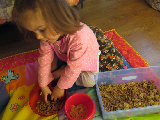 Отчёт о занятиях за месяц (Ксюша, 2, 3 года)