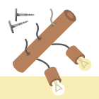 Как сделать лампу из коряги? Наш мастер-класс на