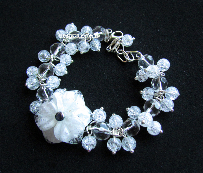Цветочный браслет №2