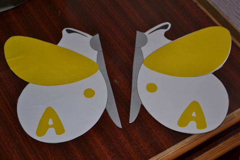 Занятие Бабочка от 1 до 2 лет