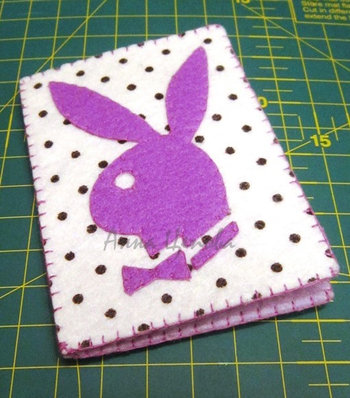 Мини-Плейбой из фетра для мужа:)