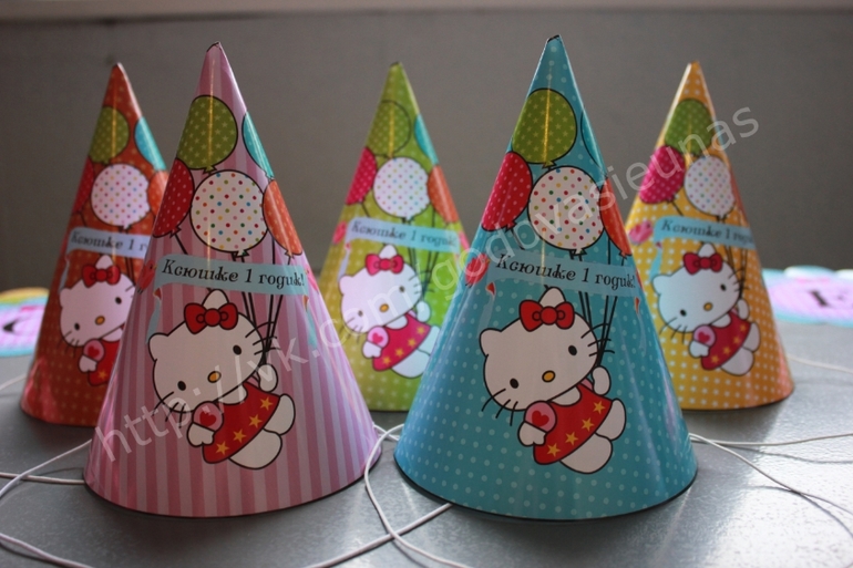 оформление первого Дня Рождения Ксюши в стиле