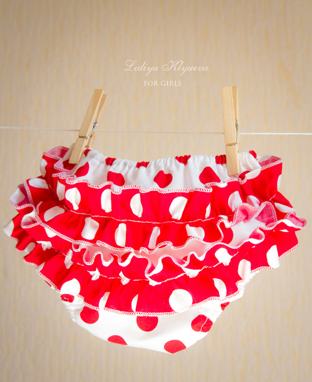 Трусики на памперс или блумеры для озорного лета!