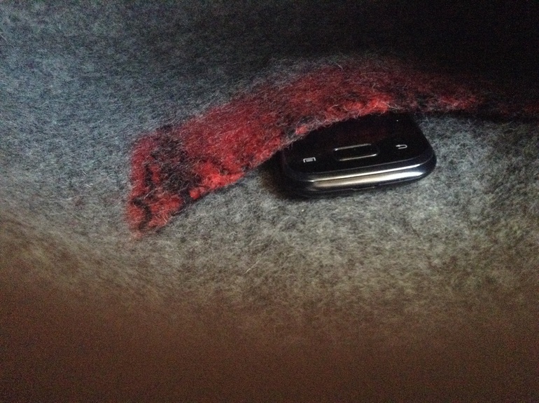 Стильная сумка. 100% шерсть. Валяние