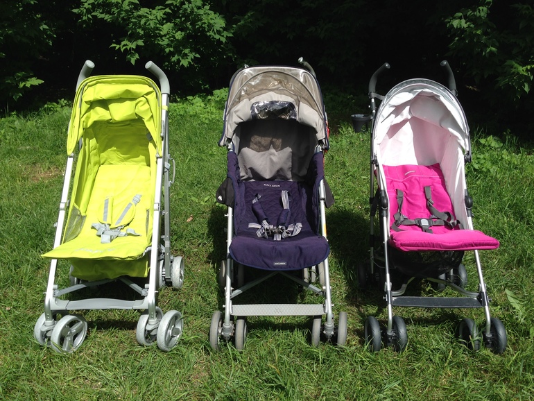 UPPAbaby G-luxe, Joovy Groove и Maclaren xlr.
