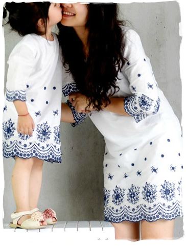 Одежда в едином стиле для всей семьи. Family look.