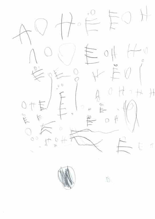 Художества Лисёнка. (Алиса 3 года и 1 месяц)