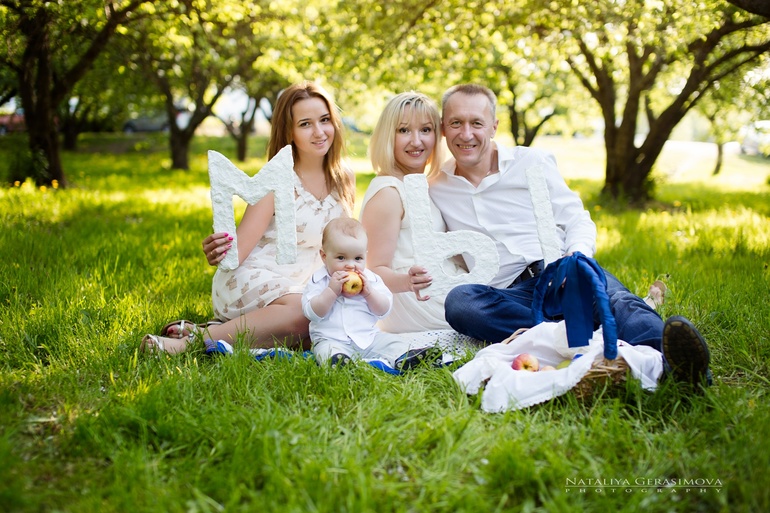 Буковки для фотосессии