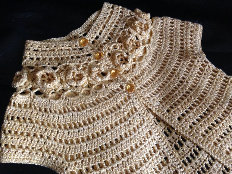 кофточка для дочи.