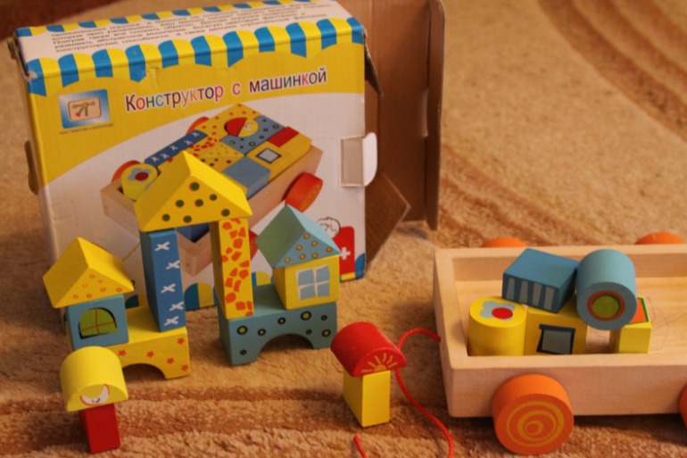 Наши игрушки из дерева - часть 1