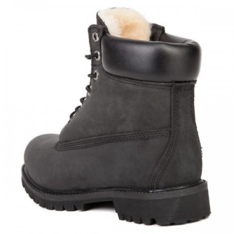 Мужские зимние ботинки на меху. Ботинки Timberland 10061 Black. Тимберленд 10061 зимние мужские черные. Женские Timberland Classic 10061. Timberland 10061 Black с мехом.