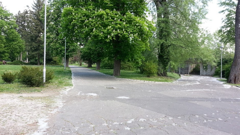 Пиештяны (Словакия). Велосипедные зарисовки.