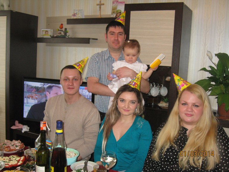 Нам уже 1 годик!!!