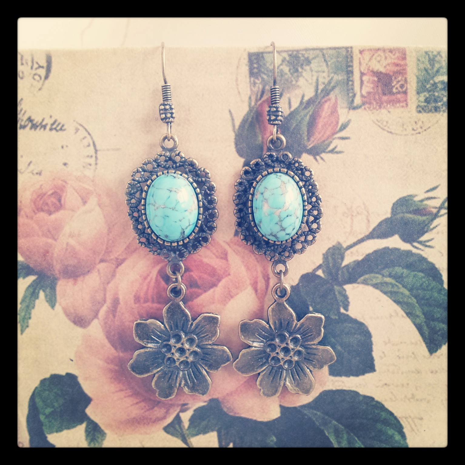 Серьги "Винтажные"