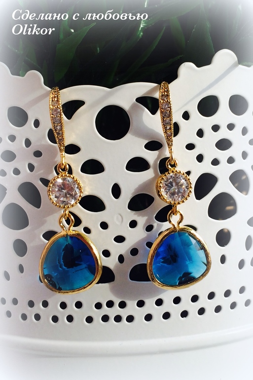 Новые серьги навстречу солнцу!=)