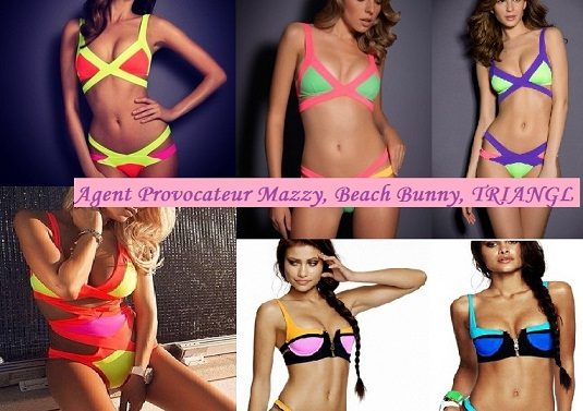 Продам купальники Agent Provocateur размеры S, M яркие цвета