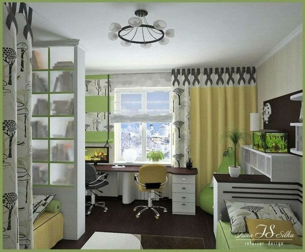 Варианты детских (двое в одной комнате)