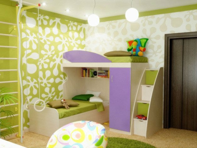 Варианты детских (двое в одной комнате)
