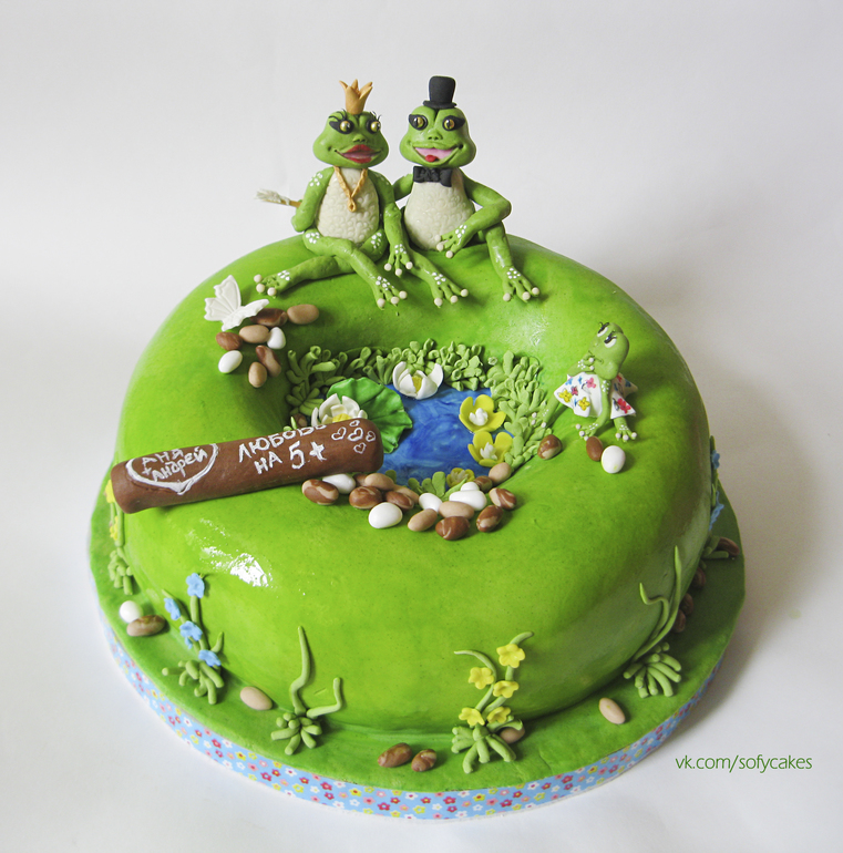 Торт на годовщину свадьбы)