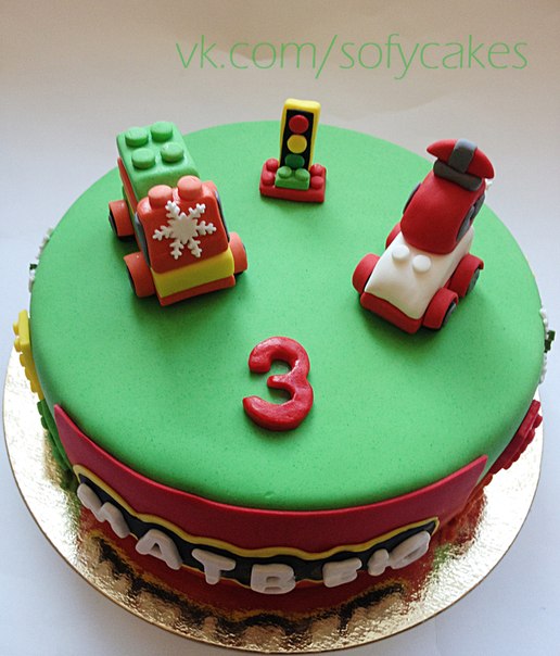 Торт Лего)