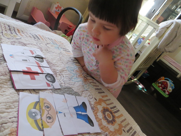 Играем в доктора (ТЗ для ребенка 2,4) + раздача матриала