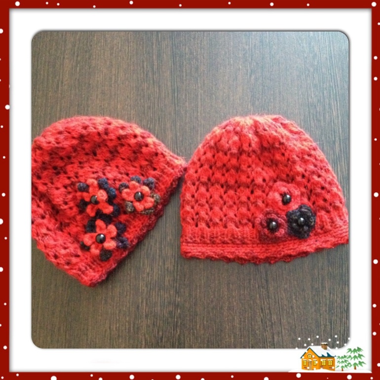 Шапочки на девочку