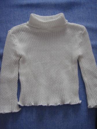 Кофточки, водолазки теплые 74-80см